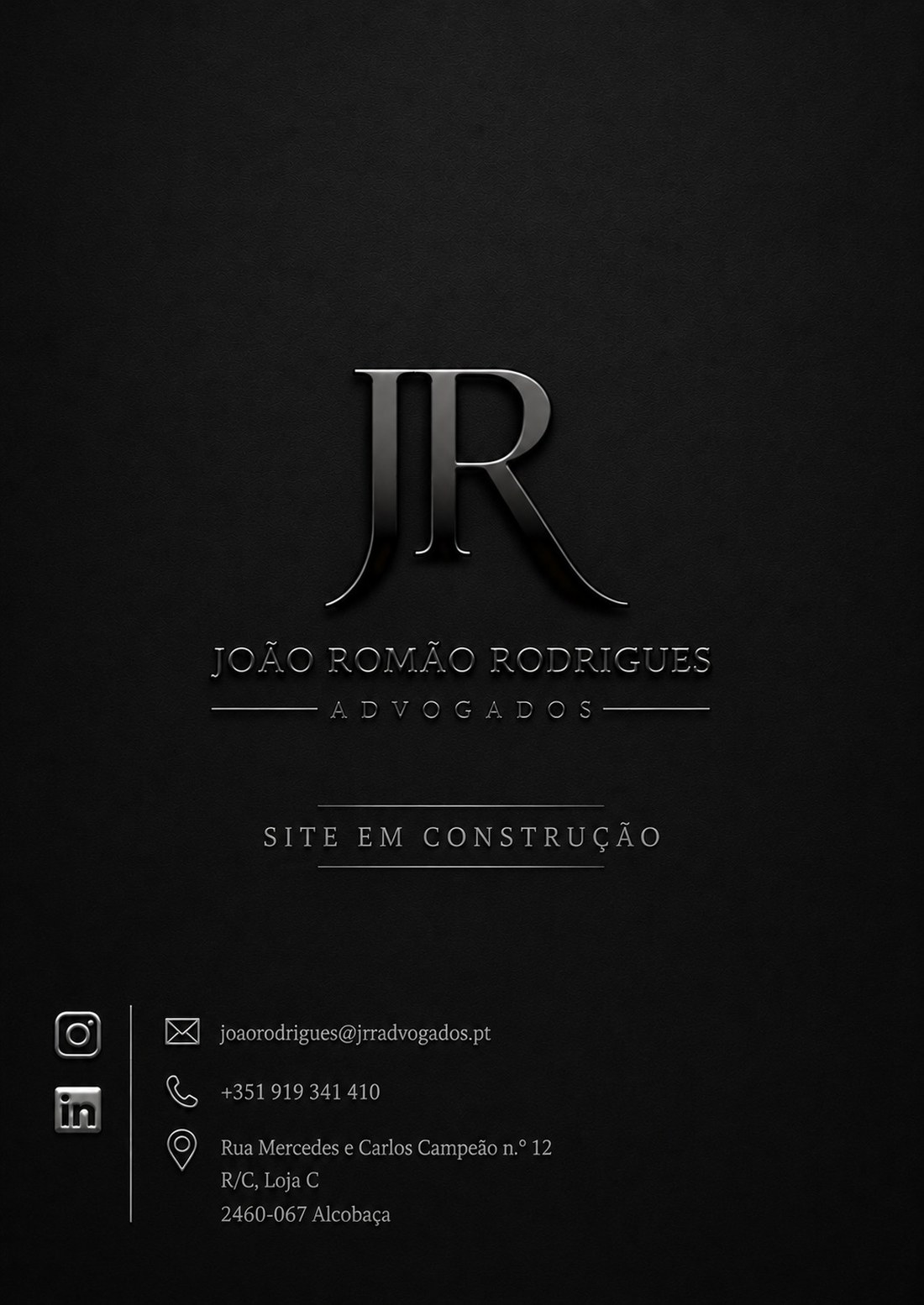 João Romão Rodrigues Advogados - Site em construção